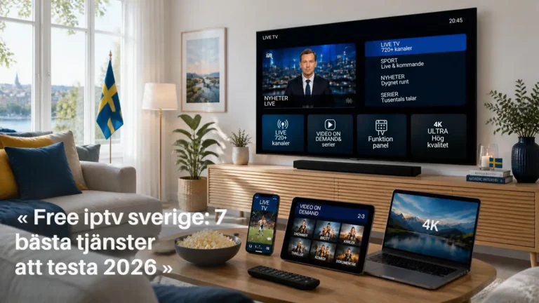 Free iptv sverige