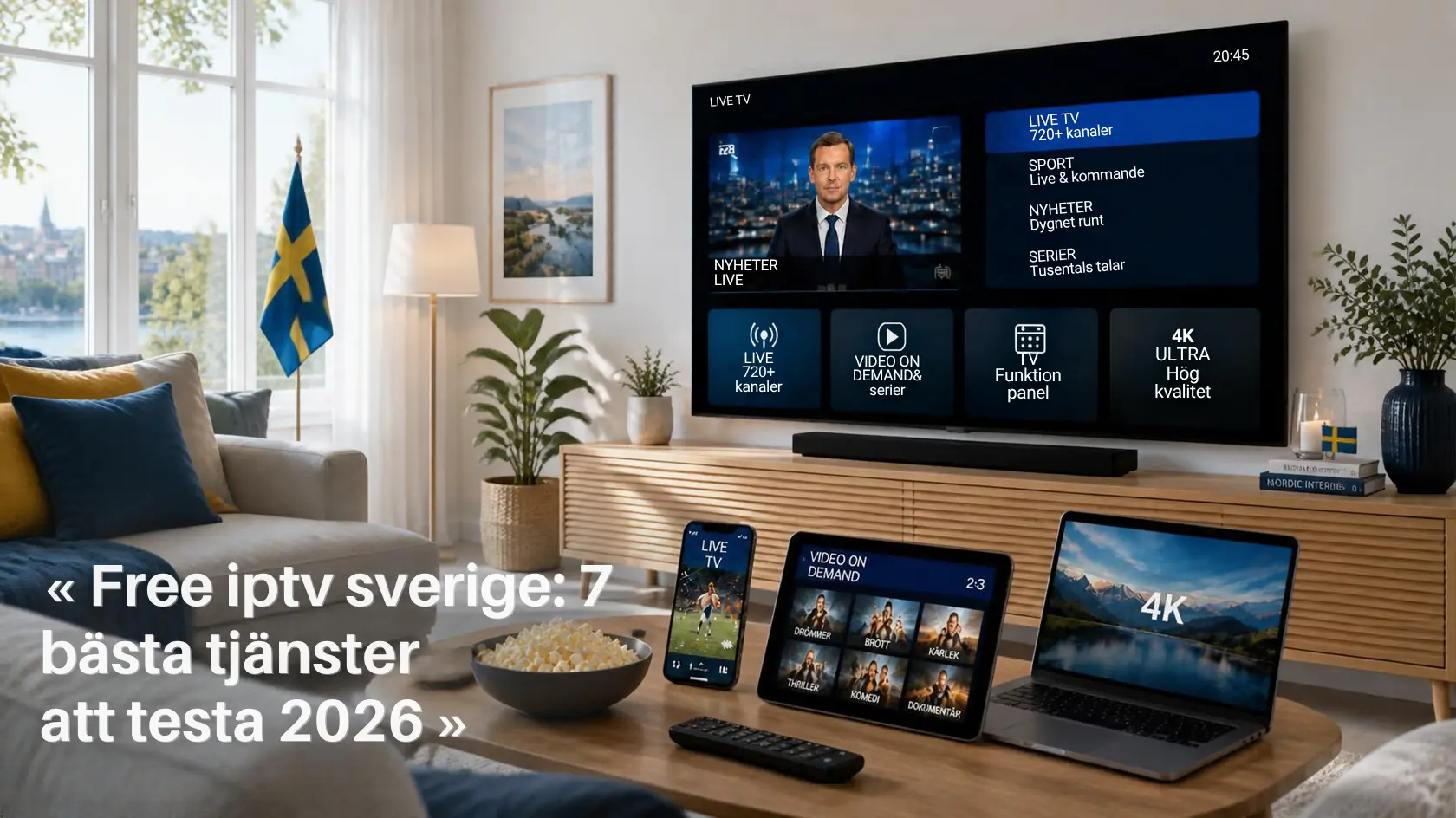 Free iptv sverige